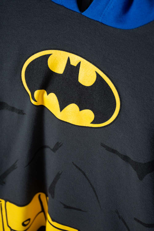 Card slide image -  BUZO DE BATMAN CERRADO AZUL Y GRIS PARA NIÑO