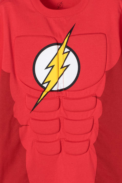 Card slide image -  CAMISETA DE FLASH ROJA MANGA CORTA PARA NIÑO