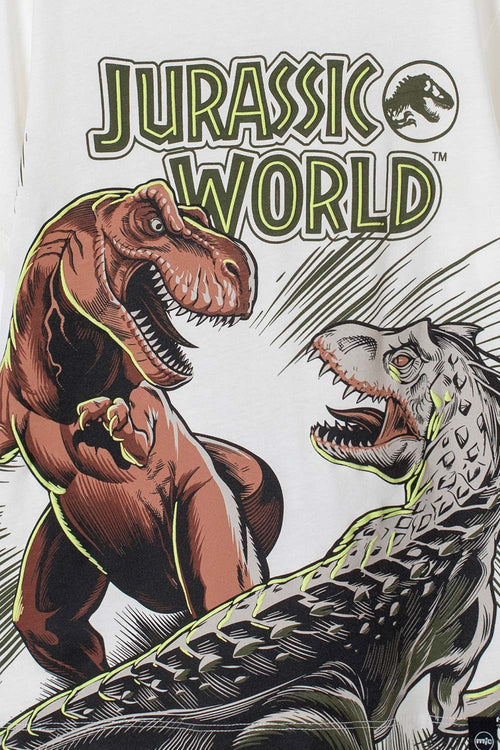 Card slide image -  CONJUNTO DE JURASSIC WORLD DE PANTALÓN LARGO VERDE PARA NIÑO