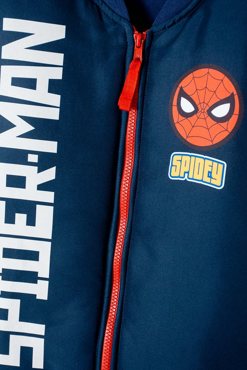 Card slide image -  CHAQUETA DE SPIDER-MAN CON CIERRE AZUL PARA NIÑO
