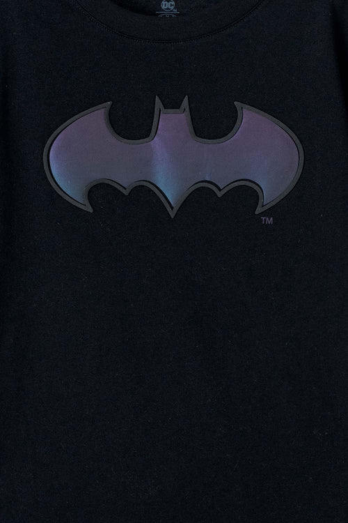 Card slide image -  CAMISETA DE BATMAN MANGA CORTA NEGRA PARA NIÑO