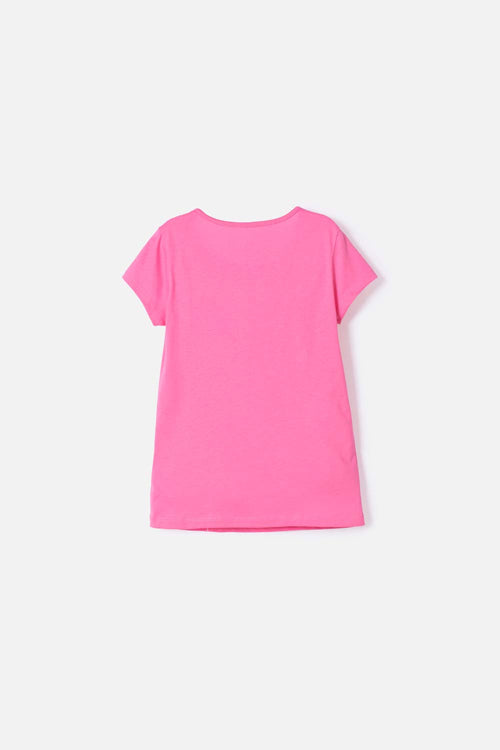 Card slide image -  CAMISETA DE MICKEY MOUSE MANGA CORTA ROSADA PARA NIÑA