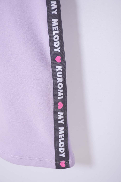 Card slide image -  VESTIDO DE MY MELODY & KUROMI CON CAPUCHA LILA PARA NIÑA