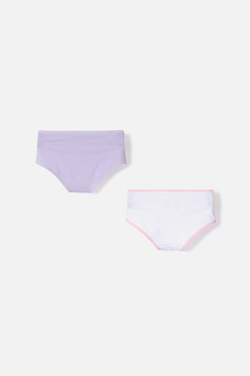 Card slide image -  PACK X2 PANTIES DE MY MELODY & KUROMI LAVANDA EN DÚO PARA NIÑA