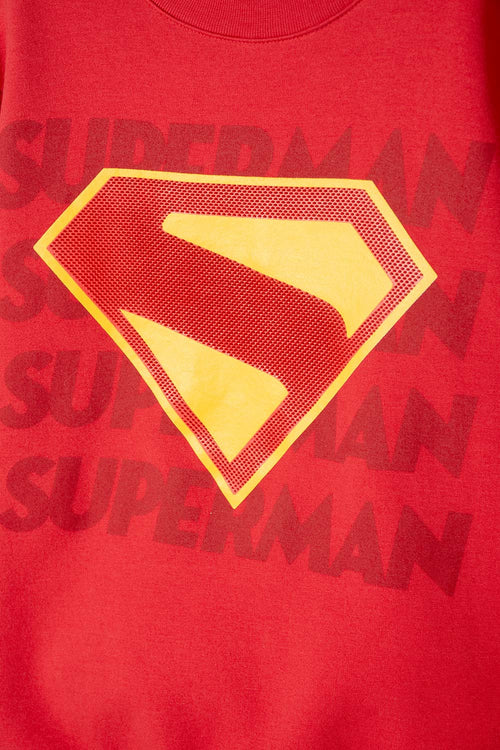 Card slide image -  BUZO DE SUPERMAN ROJO CERRADO PARA NIÑO