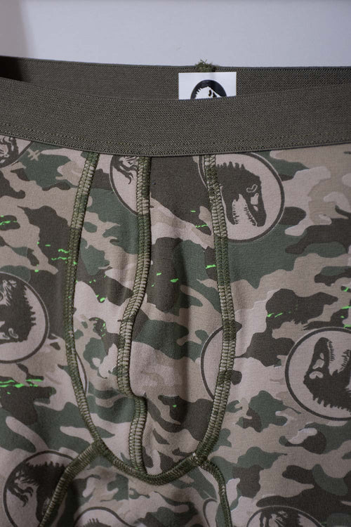 Card slide image -  PACK X2 BOXER DE JURASSIC WORLD VERDE Y BLANCO PARA NIÑO