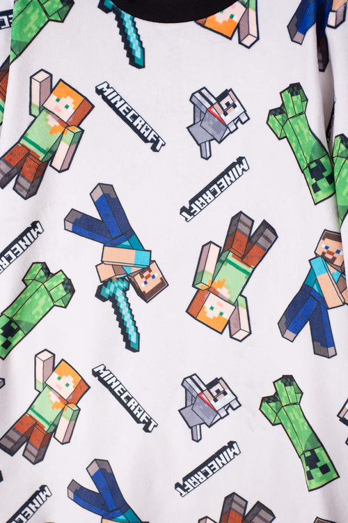 Card slide image -  PIJAMA DE MINECRAFT CON PANTALÓN LARGO MULTICOLOR PARA NIÑO
