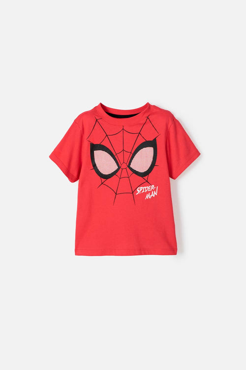 Card slide image -  CAMISETA DE SPIDER-MAN ESTAMPADA ROJA PARA NIÑO DE 2T A 5T