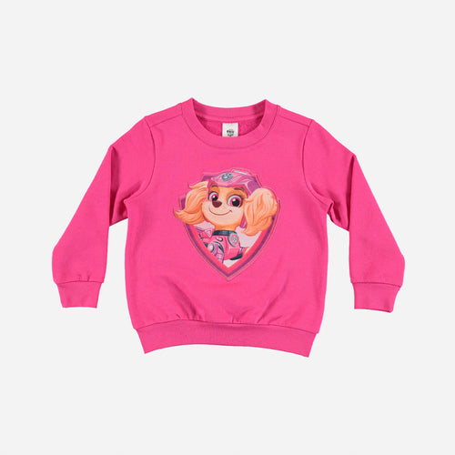Card slide image -  BUZO DE NIÑA, FUCSIA DE PAW PATROL ©NICKELODEON