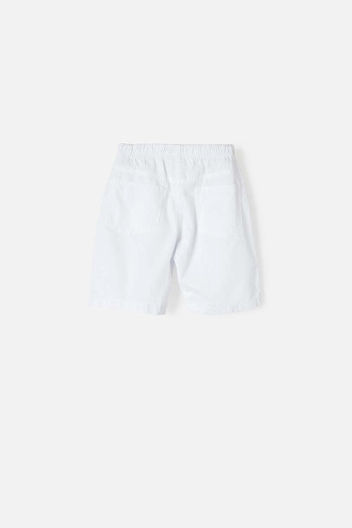 Card slide image -  BERMUDA DE MIC CON CORDÓN BLANCA PARA NIÑO