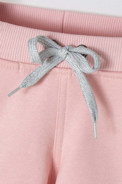 Card slide image -  SHORT LITTLEMIC CON AMARRE DELANTERO ROSADO PARA NIÑA 2T A 5T