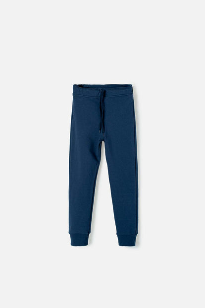 JOGGER DE MIC  CON CORDÓN AZUL PARA NIÑO