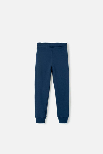 JOGGER DE MIC  CON CORDÓN AZUL PARA NIÑO