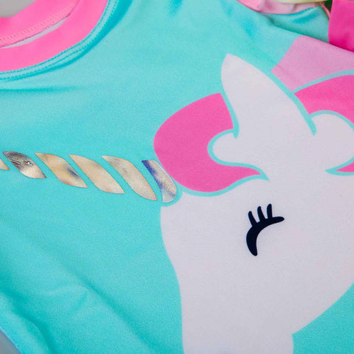 Card slide image -  CONJUNTO DE BAÑO LITTLEMIC MANGA LARGA MULTICOLOR PARA BEBÉ NIÑA