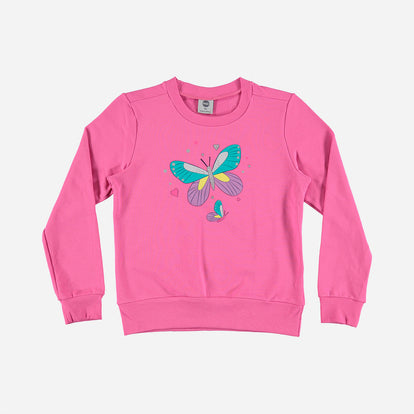 BUZO MIC ESTAMPADO ROSADO PARA NIÑA