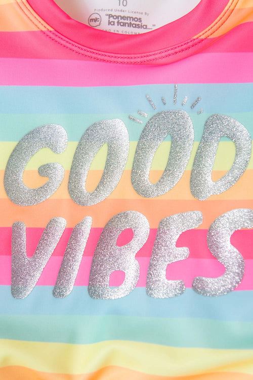 Card slide image -  CONJUNTO DE BAÑO MIC MANGA LARGA MULTICOLOR PARA NIÑA