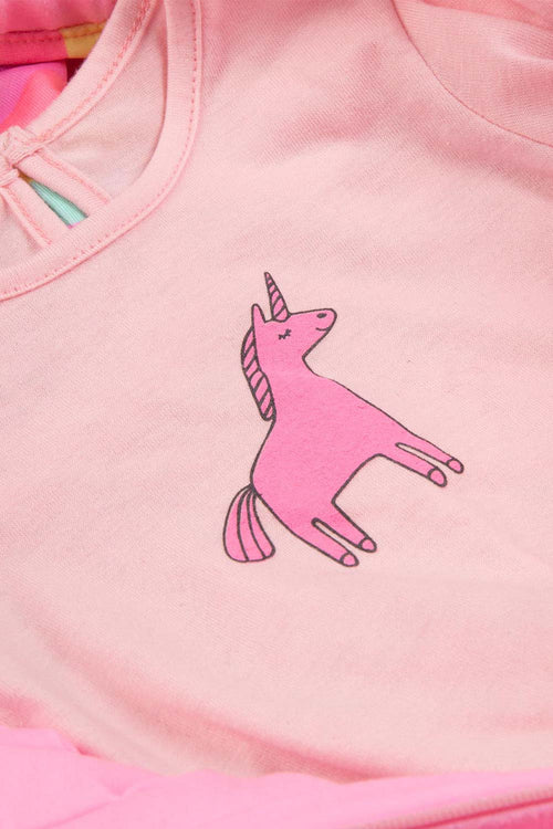 Card slide image -  CONJUNTO LITTLEMIC X3 PIEZAS ROSADO PARA BEBÉ NIÑA