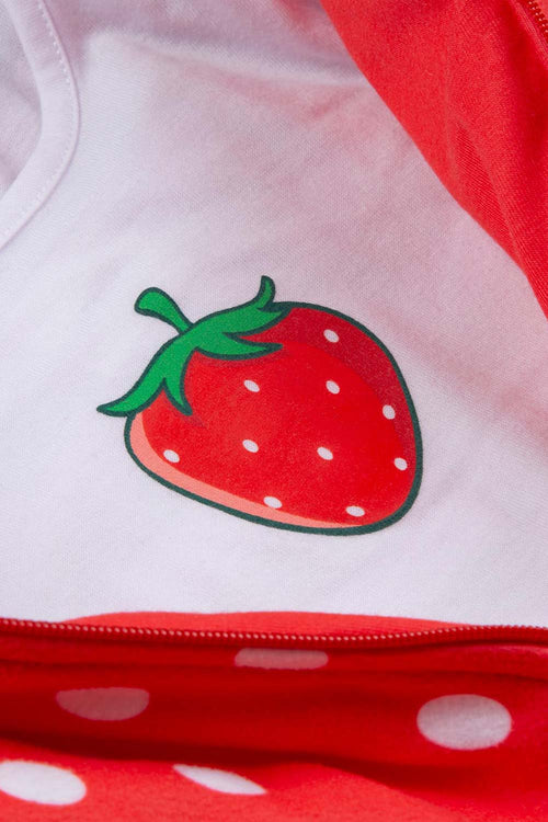 Card slide image -  CONJUNTO LITTLEMIC X3 PIEZAS ROJO PARA BEBÉ NIÑA