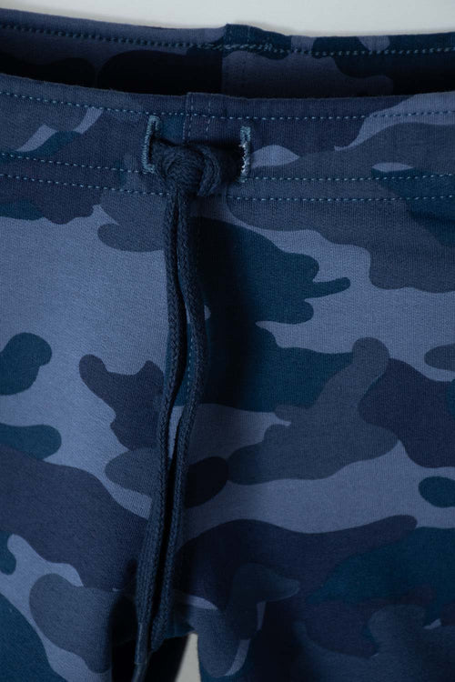 Card slide image -  BERMUDA LITTLEMIC CON CINTURA AJUSTABLE AZUL PARA NIÑO 2T A 5T