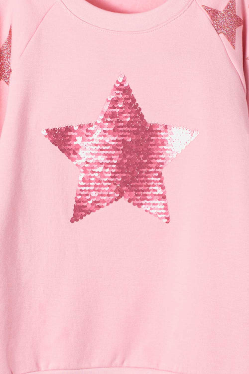 Card slide image -  BUZO DE MIC CERRADO PALO DE ROSA PARA NIÑA