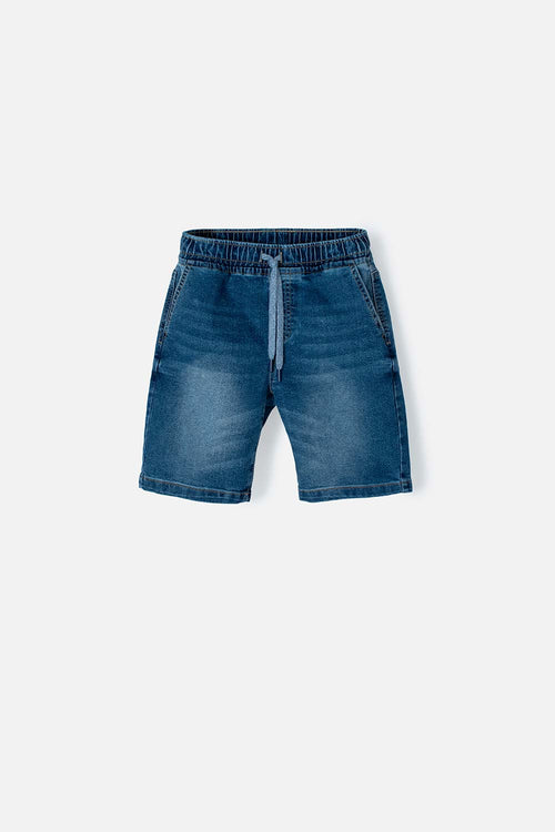 Card slide image -  BERMUDA DE MIC INDIGO MEDIO PARA NIÑO