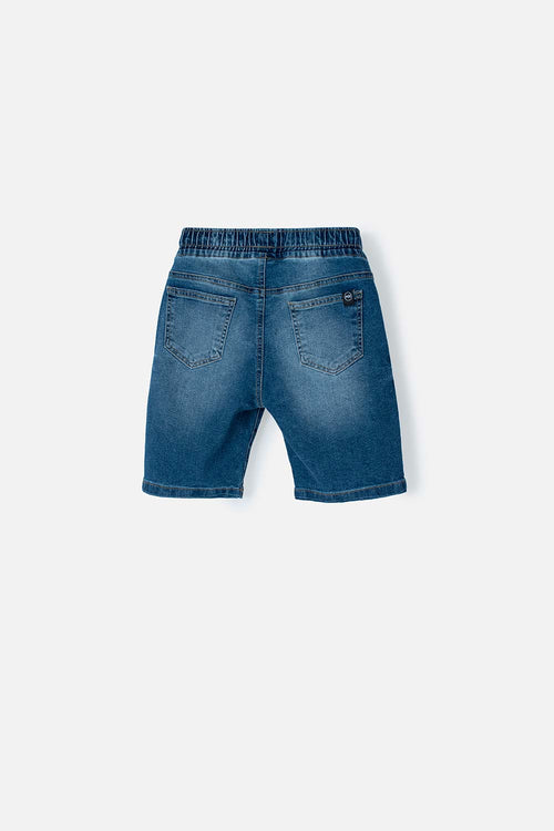 Card slide image -  BERMUDA DE MIC INDIGO MEDIO PARA NIÑO