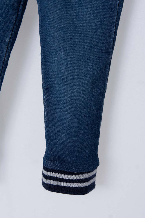 Card slide image -  JEGGING DE LITTLEMIC INDIGO MEDIO PARA BEBE NIÑO