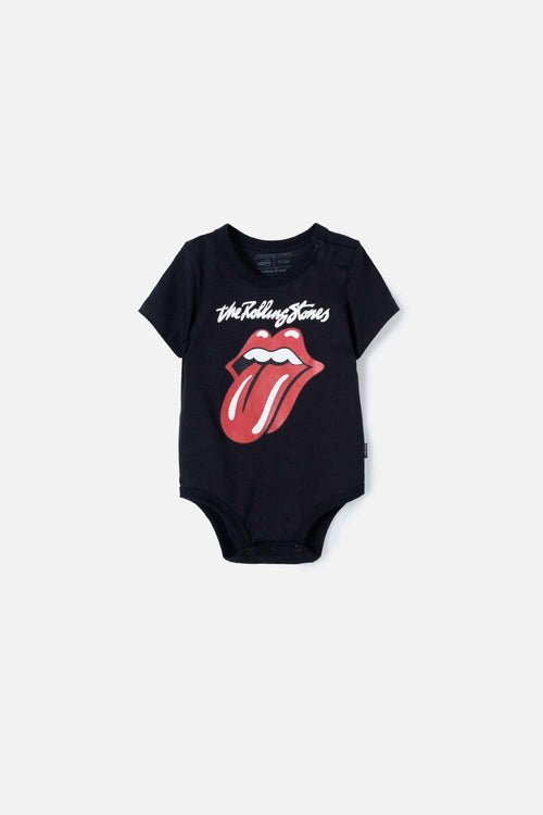 Card slide image -  BODY DE THE ROLLING STONES NEGRO MANGA CORTA UNISEX
