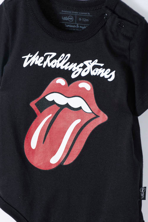Card slide image -  BODY DE THE ROLLING STONES NEGRO MANGA CORTA UNISEX
