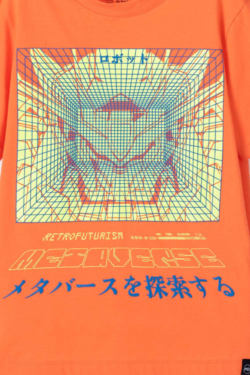 Card slide image -  CAMISETA MIC NARANJA MANGA CORTA PARA NIÑO