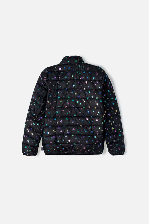 Card slide image -  CHAQUETA DE MIC CON CIERRE NEGRO PARA NIÑA