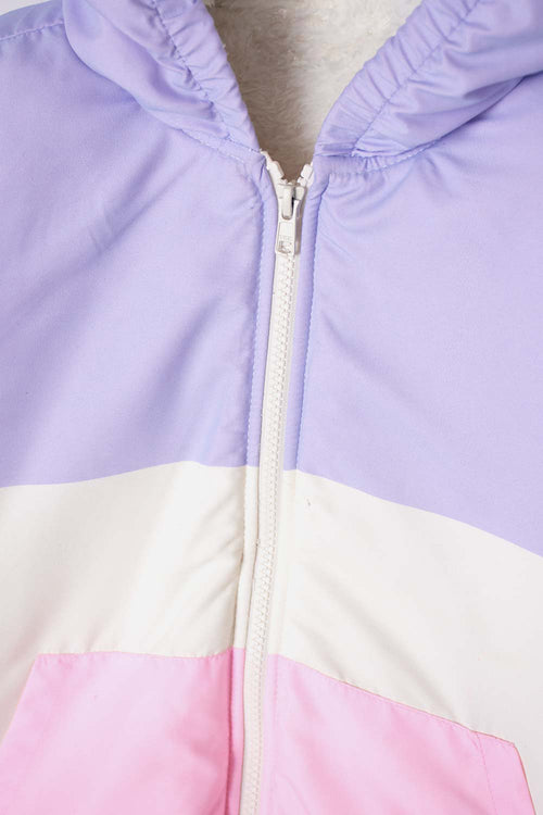 Card slide image -  CHAQUETA DE MIC CON CIERRE MULTICOLOR PARA NIÑA