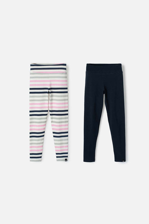 Card slide image -  PACK X2 LEGGINS DE MIC MULTICOLOR PARA NIÑA