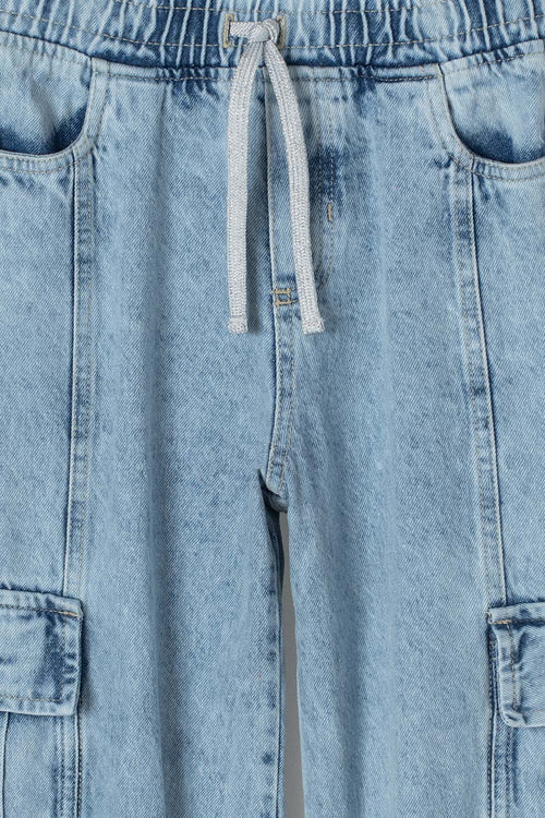 Card slide image -  JEAN DE MIC AZUL CLARO PARA NIÑA