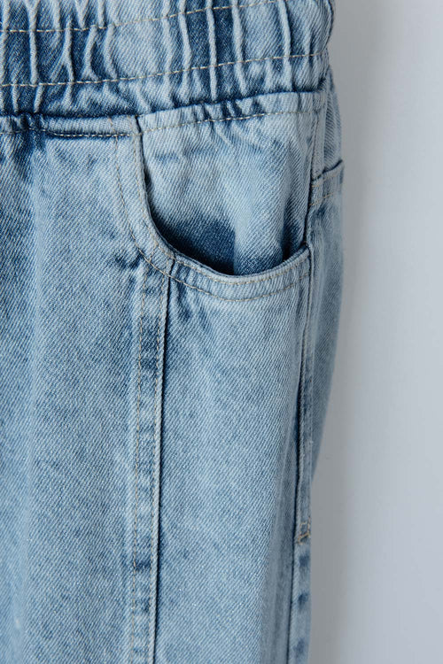 Card slide image -  JEAN DE MIC AZUL CLARO PARA NIÑA