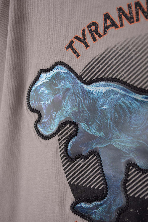 Card slide image -  CAMISETA DE MIC MANGA CORTA TAUPE PARA NIÑO