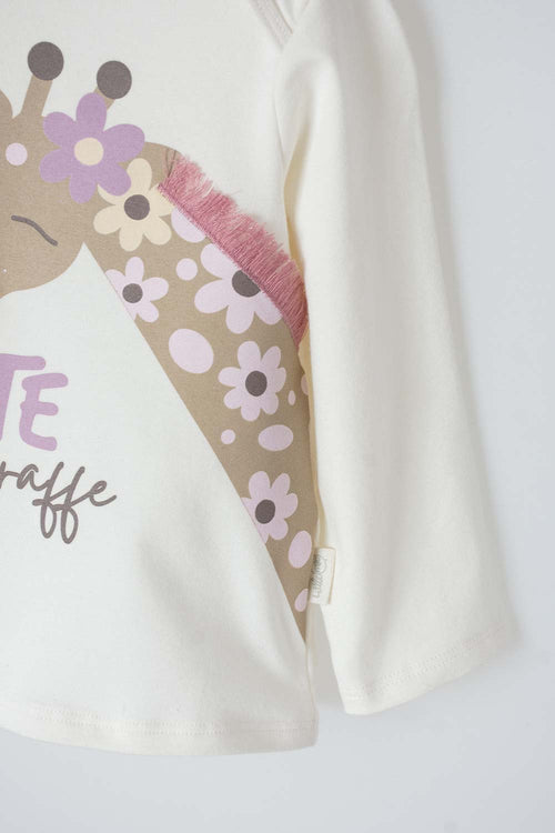 Card slide image -  CONJUNTO DE LITTLEMIC CON PANTALÓN LARGO LILA PARA BEBÉ NIÑA