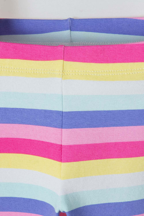 Card slide image -  LEGGINGS LITTLEMIC MULTICOLOR CON ELÁSTICO PARA NIÑA 2T A 5T