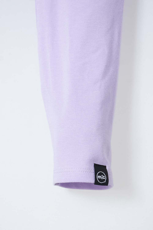 Card slide image -  PACK X2 LEGGINS DE MIC LAVANDA Y AZUL PARA NIÑA