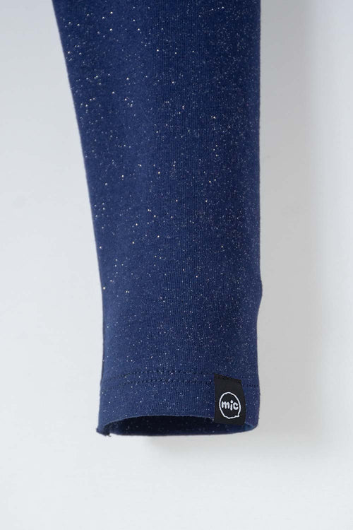 Card slide image -  PACK X2 LEGGINS DE MIC LAVANDA Y AZUL PARA NIÑA