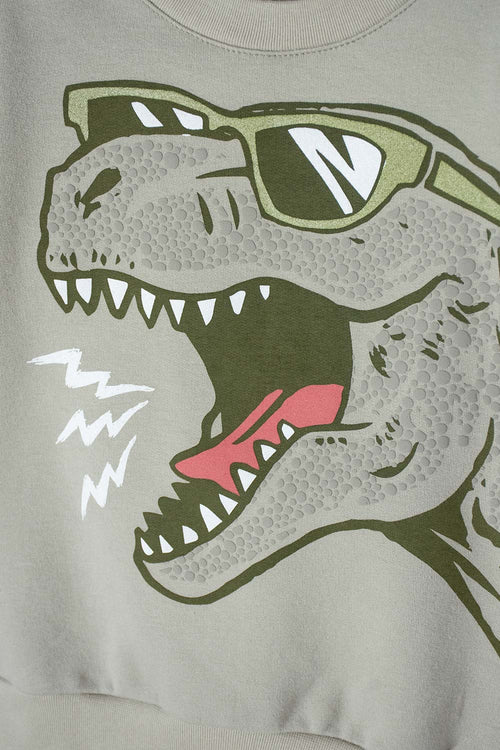 Card slide image -  BUZO DE LITTLEMIC CERRADO VERDE PARA NIUÑO 2T A 5T