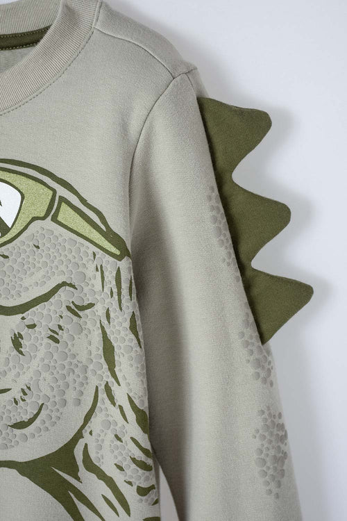 Card slide image -  BUZO DE LITTLEMIC CERRADO VERDE PARA NIUÑO 2T A 5T