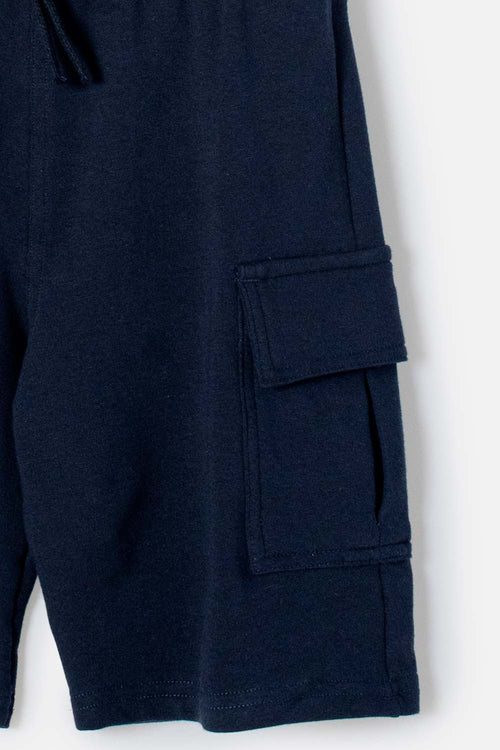 Card slide image -  BERMUDA DE MIC CON CORDÓN AZUL PARA NIÑO