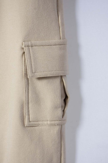 JOGGER DE LITTLEMIC CON CORDÓN CAQUI PARA NIÑO 2T A 5T