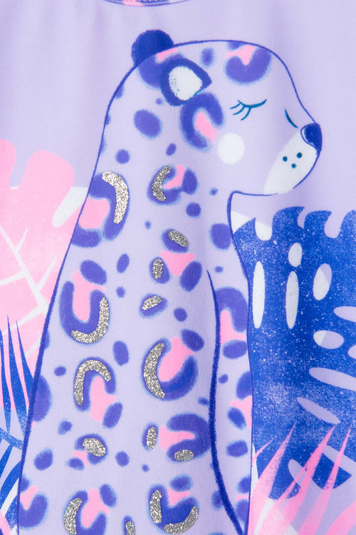 Card slide image -  VESTIDO DE BAÑO MIC MANGA LARGA MORADO PARA NIÑA