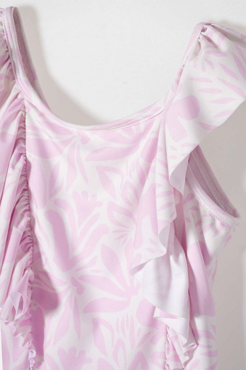 Card slide image -  VESTIDO DE BAÑO DE LITTLEMIC ROSADO PARA NIÑA 2T A 5T