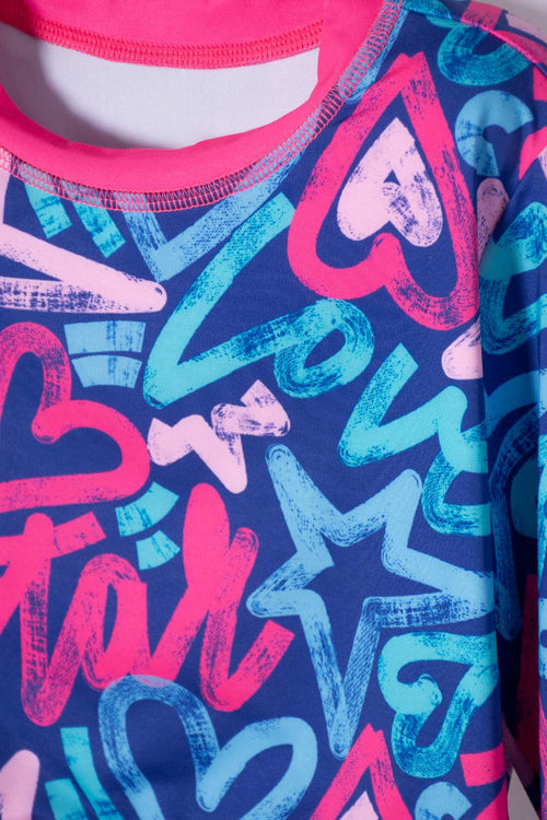 Card slide image -  CONJUNTO DE BAÑO DE MIC MULTICOLOR PARA NIÑA