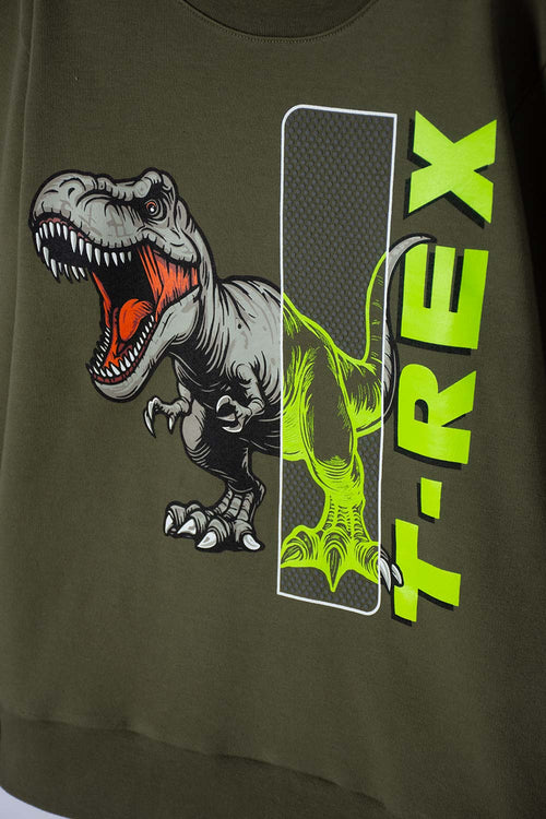 Card slide image -  BUZO DE MIC CERRADO VERDE PARA NIÑO