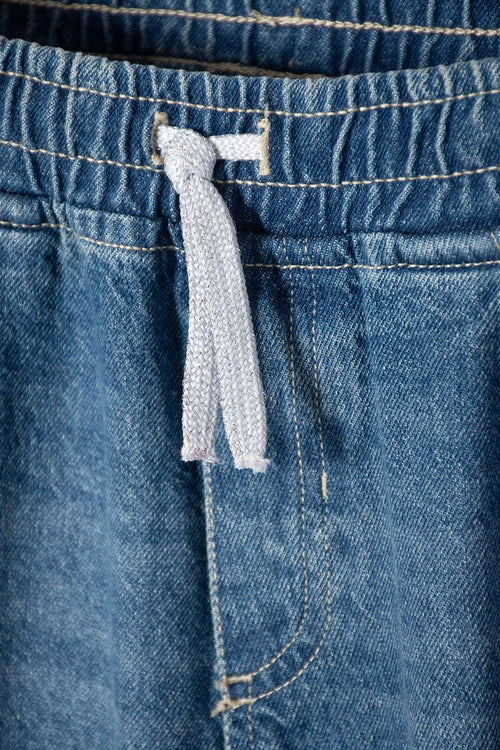 Card slide image -  JEAN DE MIC CON CORDÓN AZUL PARA NIÑA