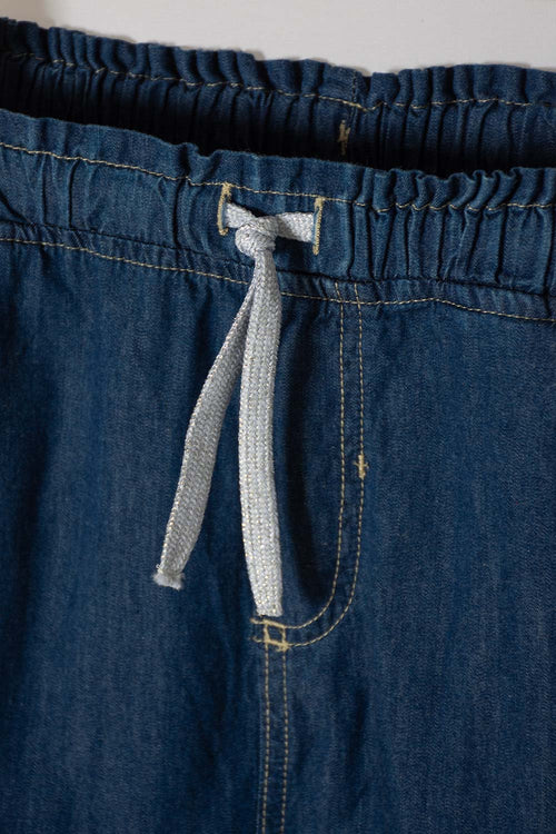 Card slide image -  JOGGER DE MIC CON CORDÓN AZUL PARA NIÑA